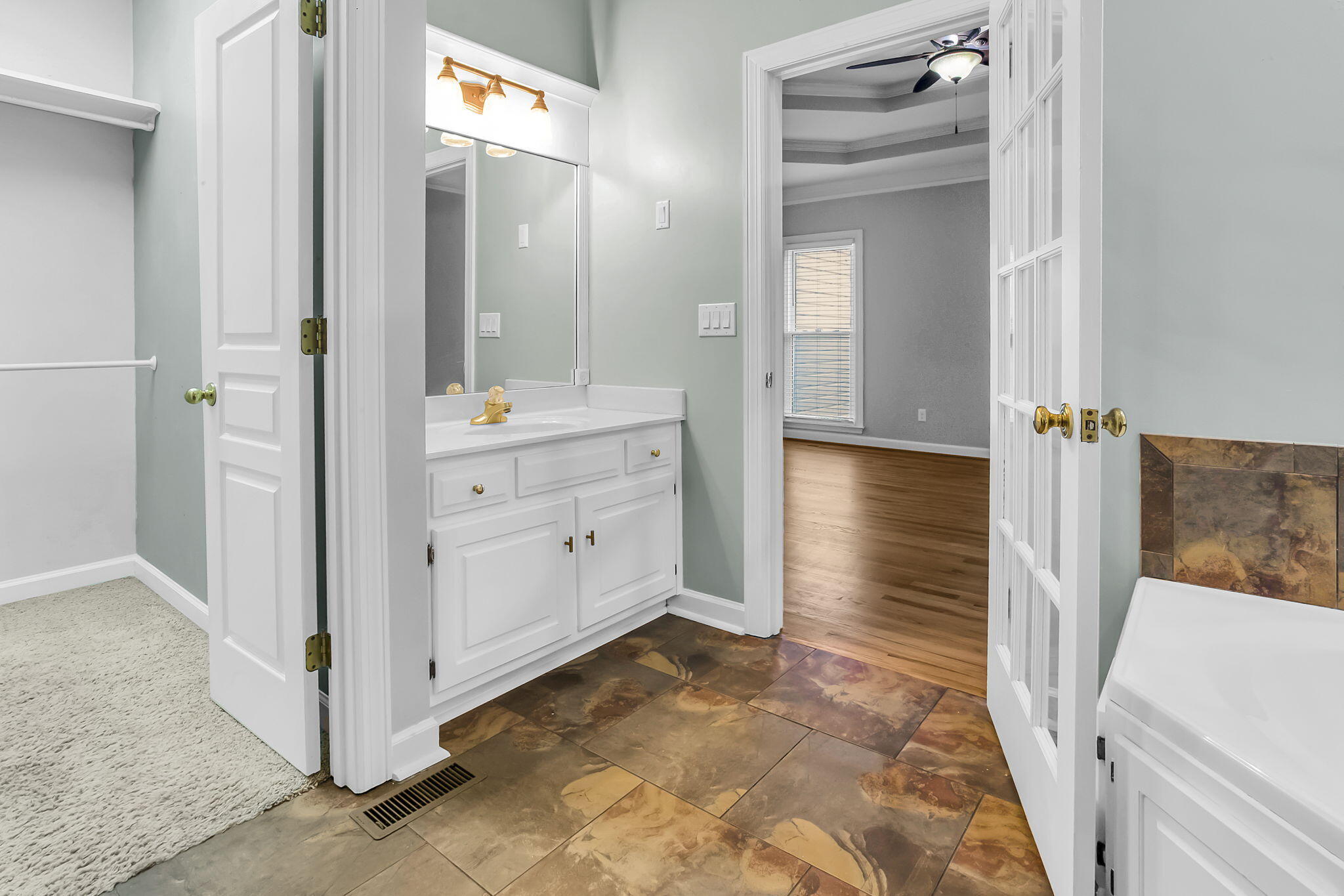 6407 Cheltenham Road South Hixson, TN 37343 - Photo 22 of 47 looking back to bedroom from master bath