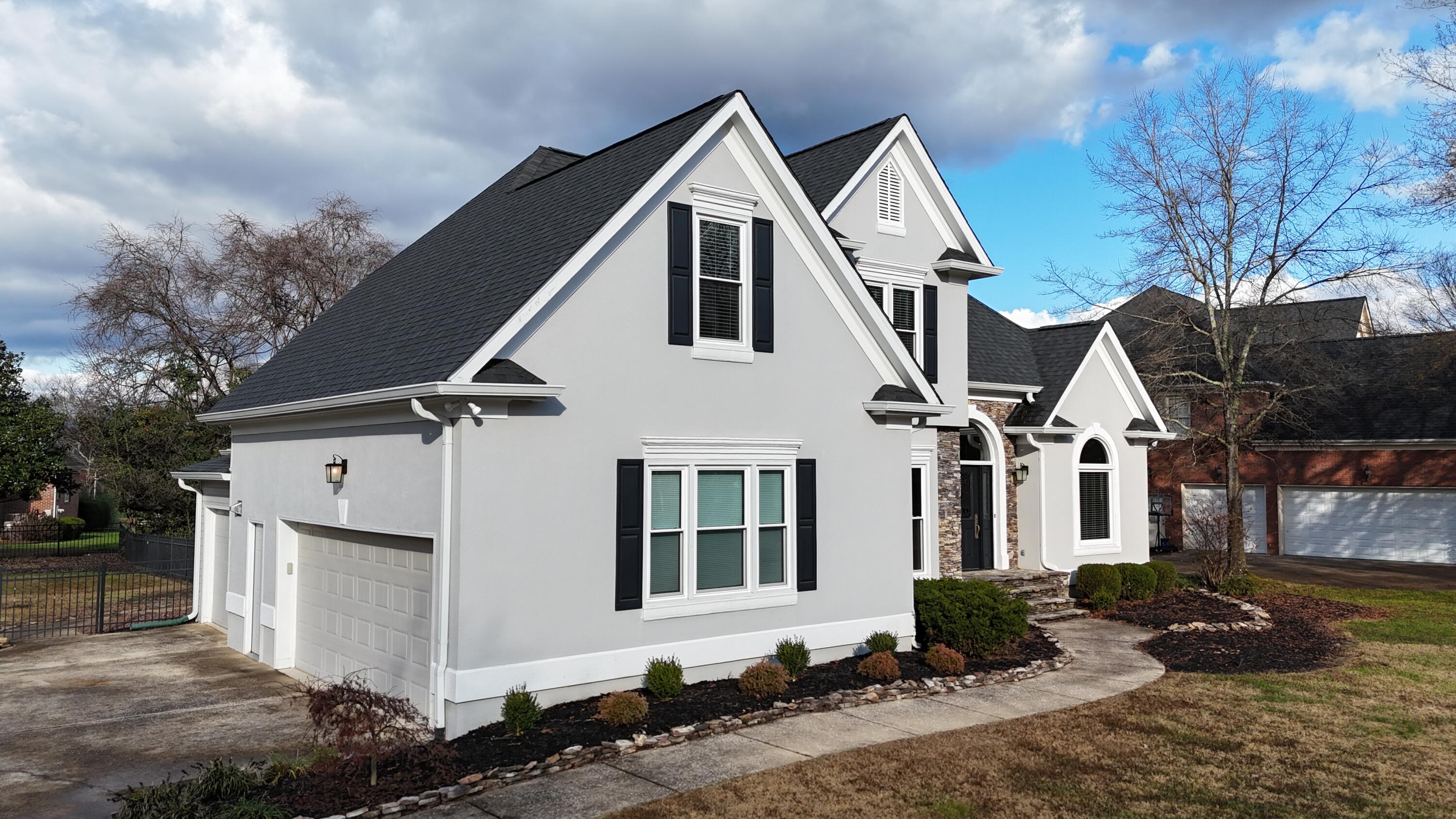 6407 Cheltenham Road South Hixson, TN 37343 - Photo 43 of 47 front with side garages in view