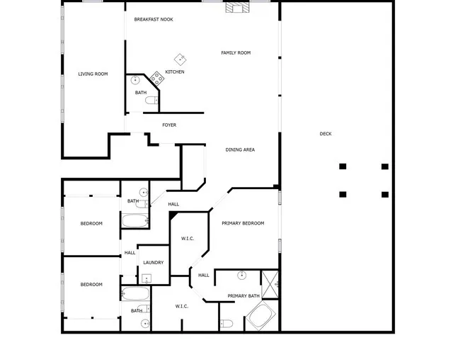 a picture of a bathroom with a shower