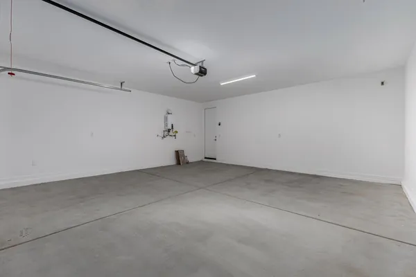 a view of a room with an empty space