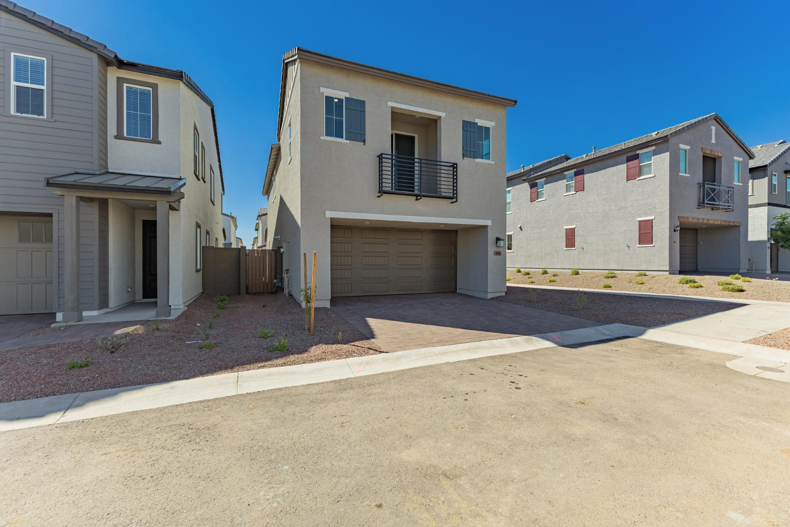 2436 West Maximo Way Phoenix, AZ 85085 - Photo 30 of 37 a front view of a house with a yard
