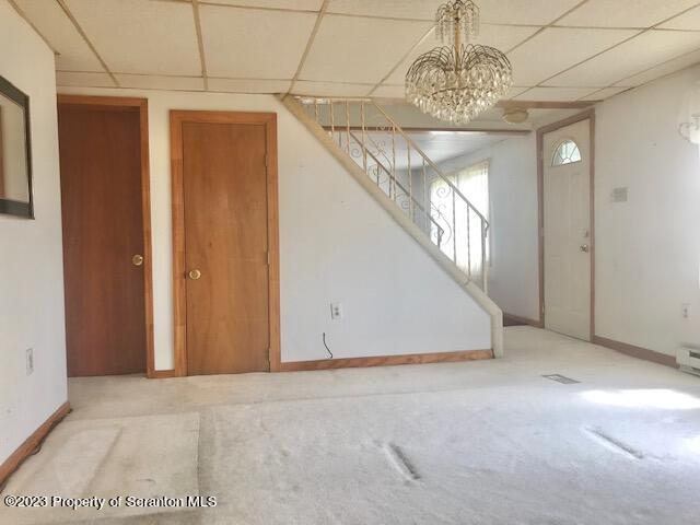 2795 Aberdeen Road Moscow, PA 18444 - Photo 4 of 19 a view of a livingroom with a chandelier