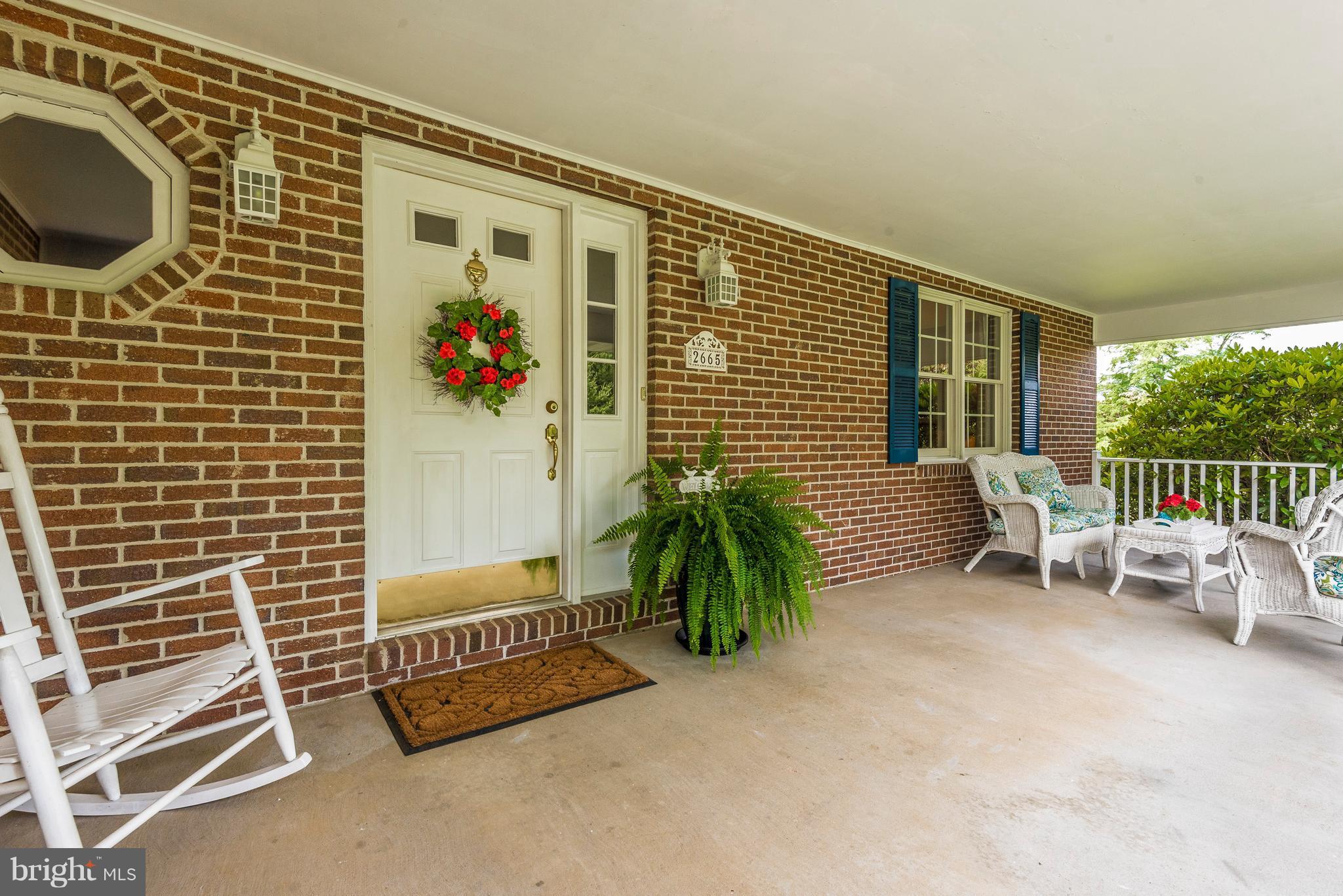 2665 Gilbert Road Mount Airy, MD 21771 - Photo 3 of 30 Plenty of Room to Relax on the Front Porch