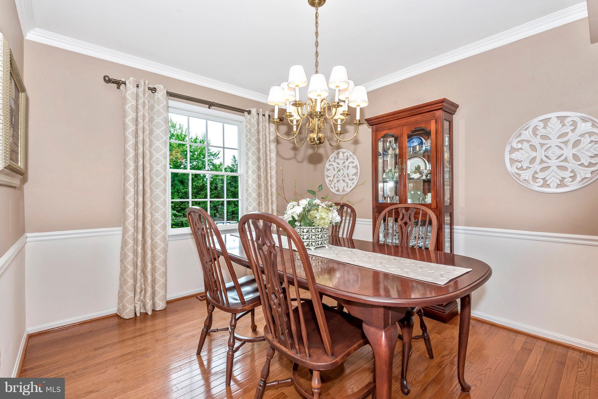 2665 Gilbert Road Mount Airy, MD 21771 - Photo 8 of 30 Formal Dining Room has Crown and Chair Molding
