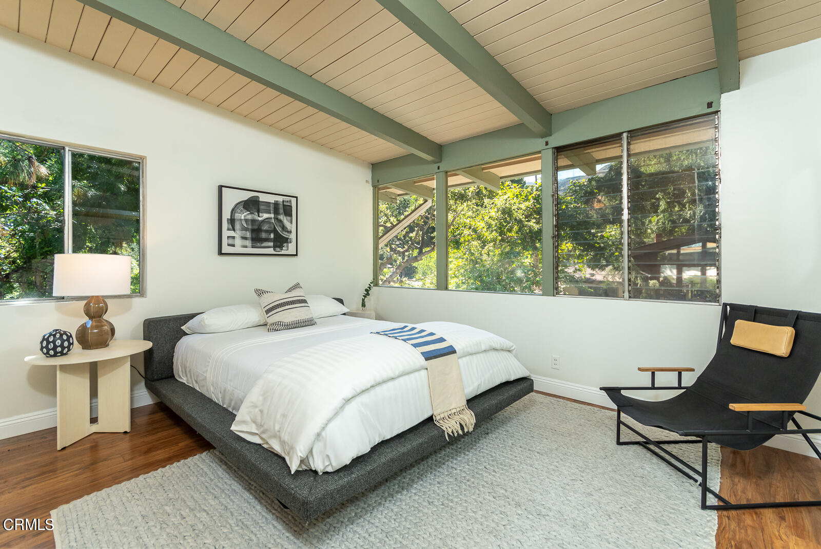 1437 Hillside Drive Glendale, CA 91208 - Photo 17 of 29 a bedroom with a bed a chair and table