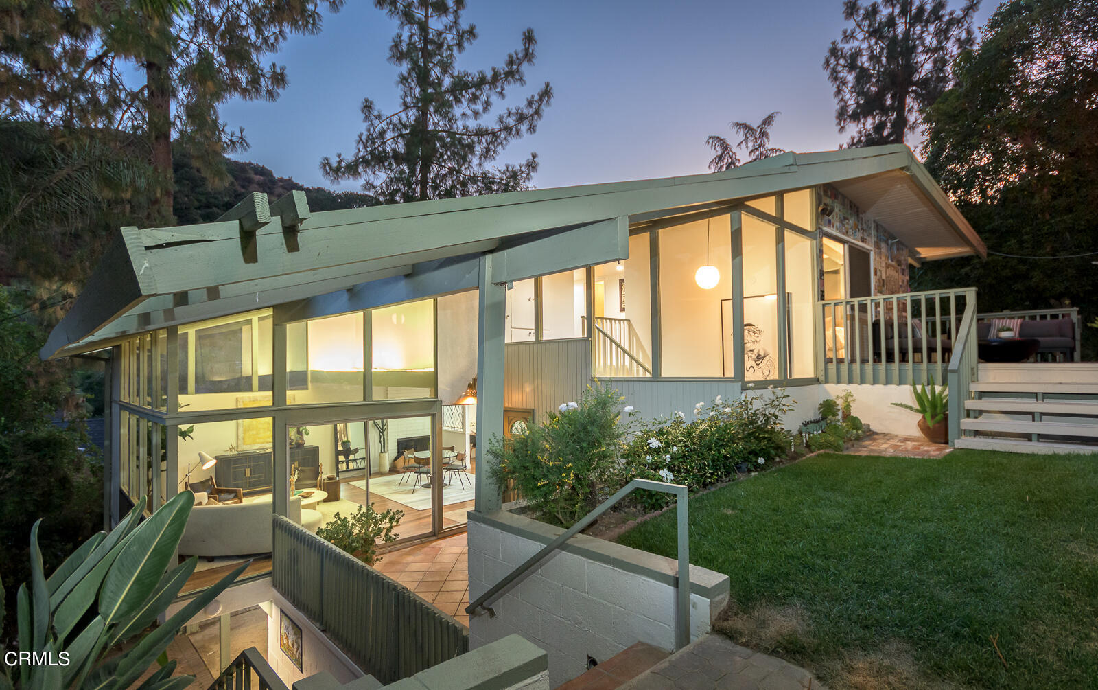1437 Hillside Drive Glendale, CA 91208 - Photo 2 of 29 a view of an house with backyard porch and furniture