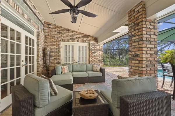 a view of outdoor space with trees