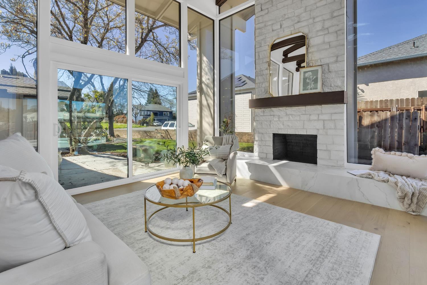 3053 Boeing Road Cameron Park, CA 95682 - Photo 14 of 67 a living room with furniture and a fireplace