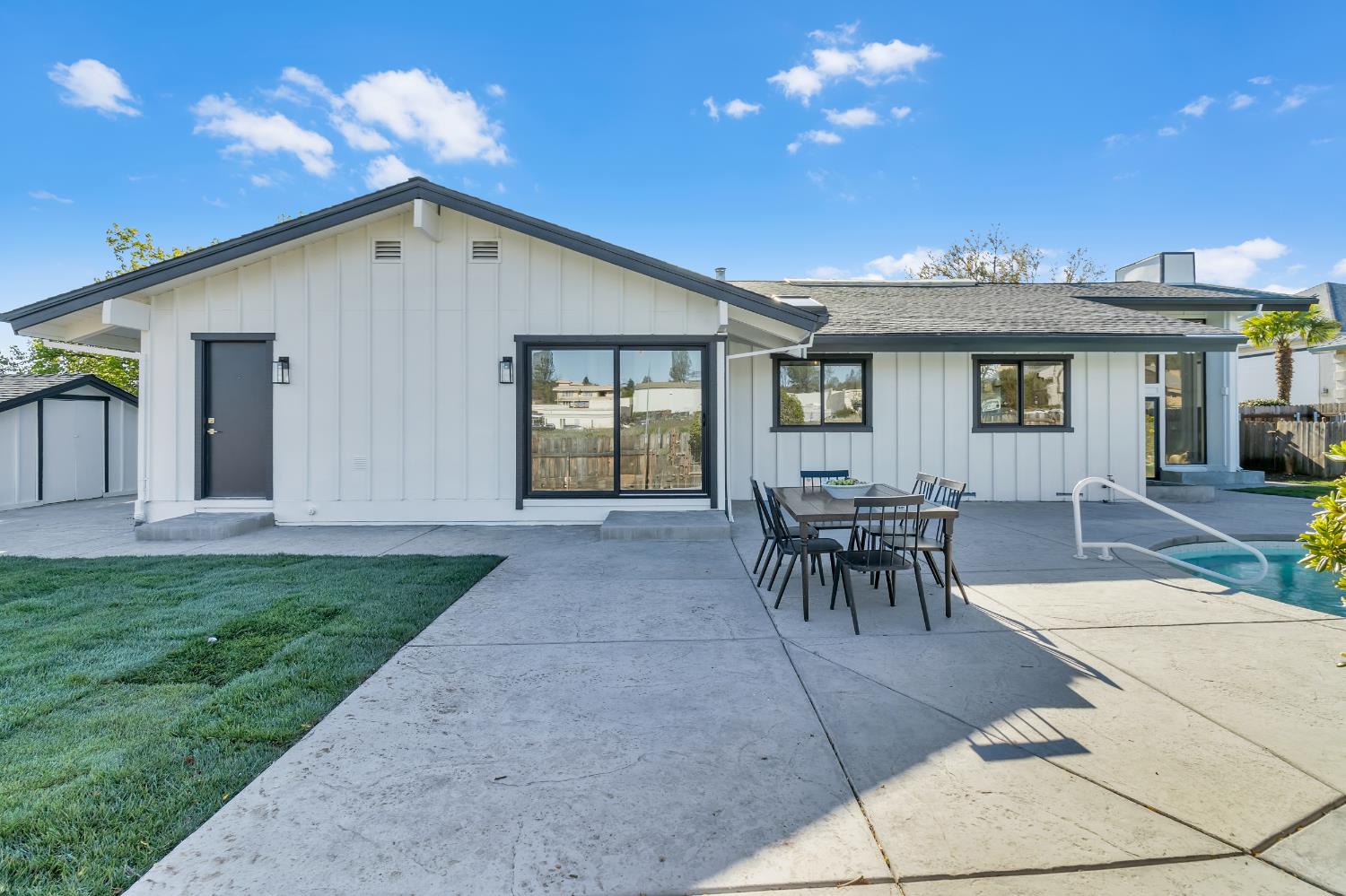 3053 Boeing Road Cameron Park, CA 95682 - Photo 41 of 67 a view of a house with backyard and a patio