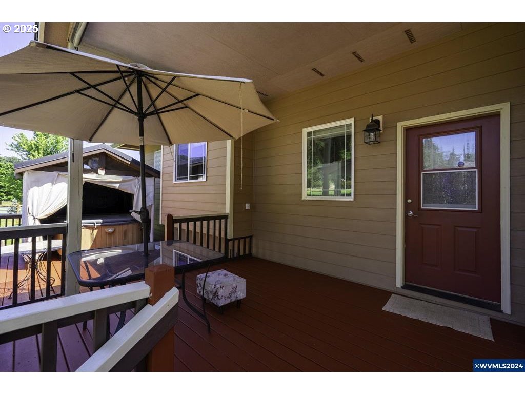 5465 Sams Place Southeast Turner, OR 97392 - Photo 31 of 46 a bedroom with furniture and a window