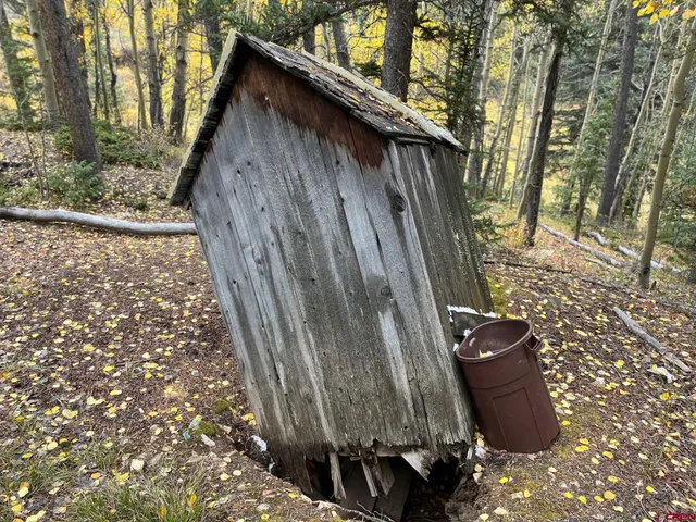 a view of a small house