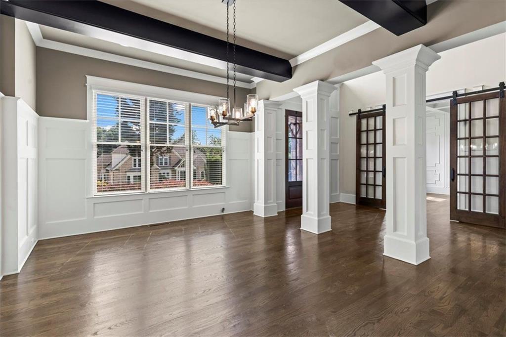 2996 Cambridge Hill Drive Dacula, GA 30019 - Photo 9 of 49 a view of an entryway with wooden floor and windows
