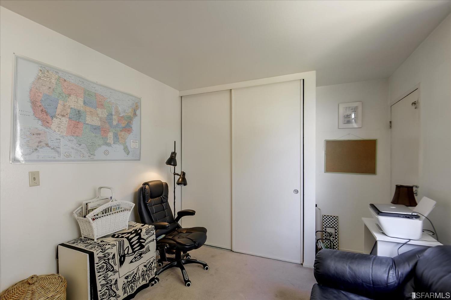 50 Inca Lane, Unit 5 San Francisco, CA 94115 - Photo 18 of 33 a living room with furniture and a flat screen tv