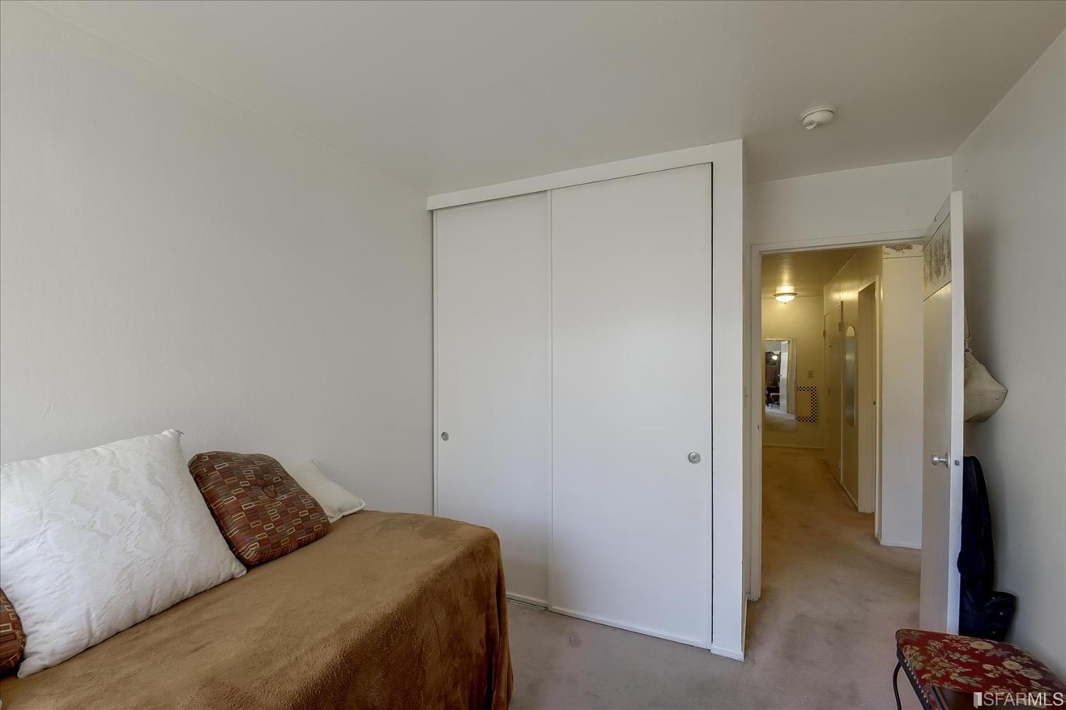 50 Inca Lane, Unit 5 San Francisco, CA 94115 - Photo 22 of 33 a bedroom with a couch
