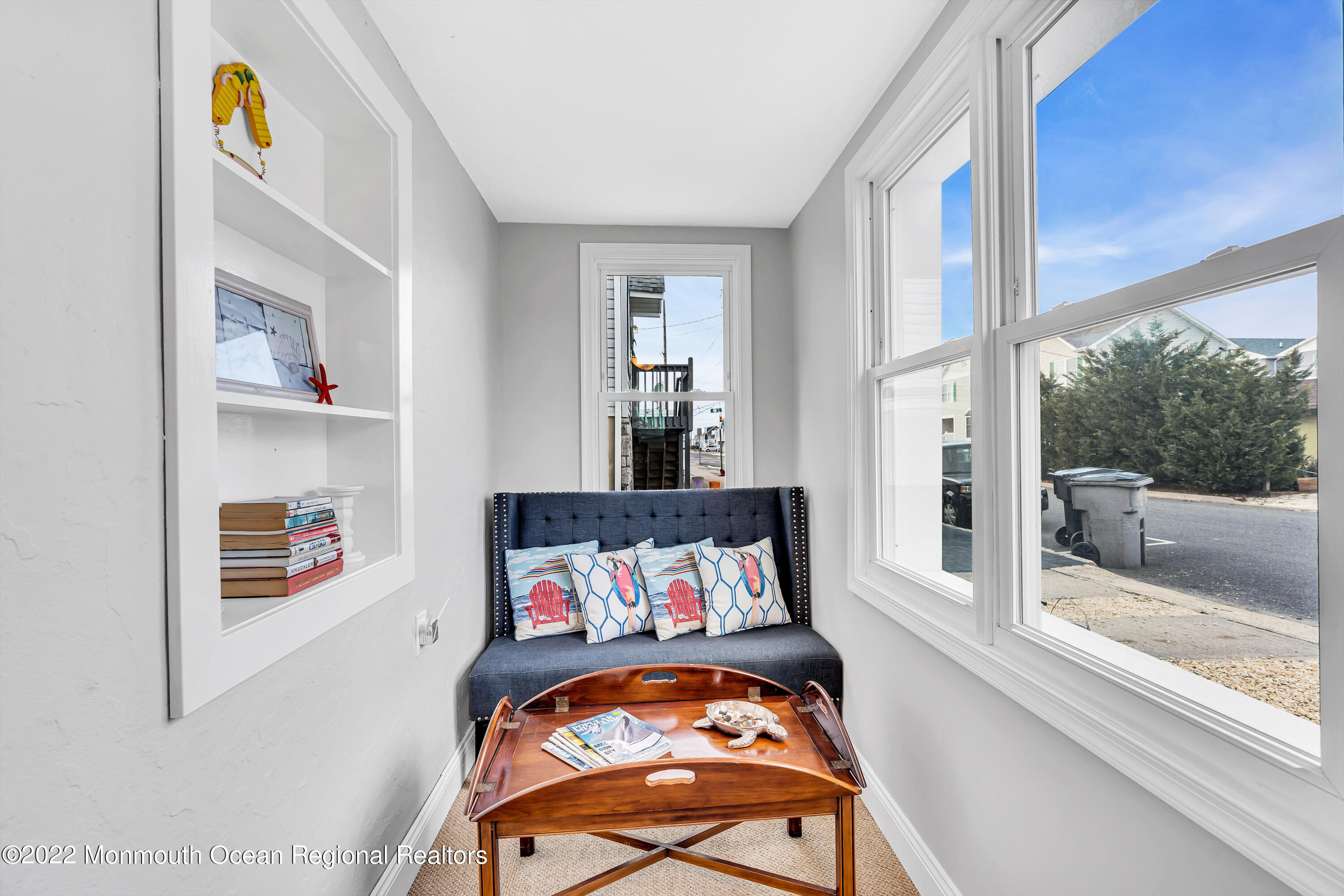 57 Fielder Avenue Seaside Heights, NJ 08751 - Photo 11 of 31 a bedroom with a bed and a painting on the wall