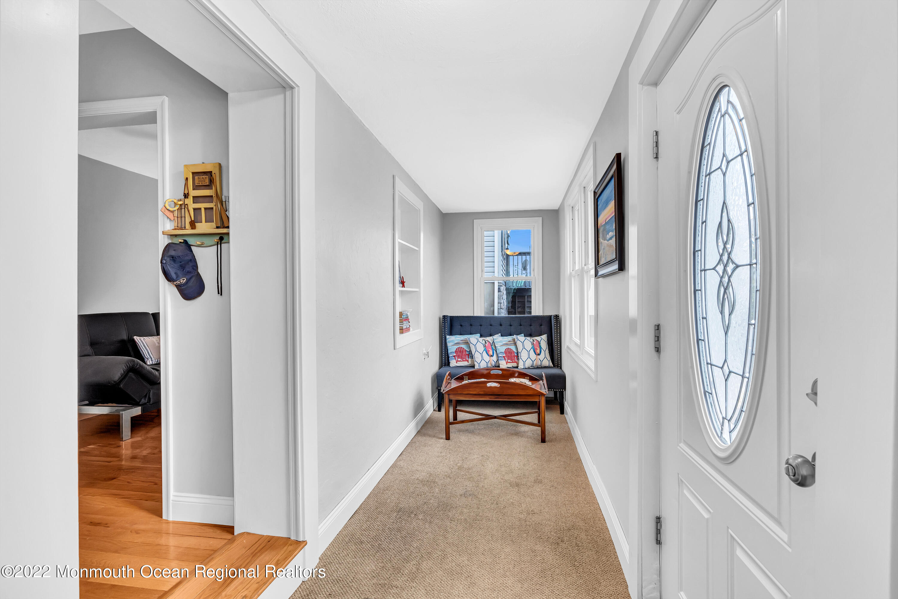 57 Fielder Avenue Seaside Heights, NJ 08751 - Photo 10 of 31 a view of a bedroom with wooden floor and windows
