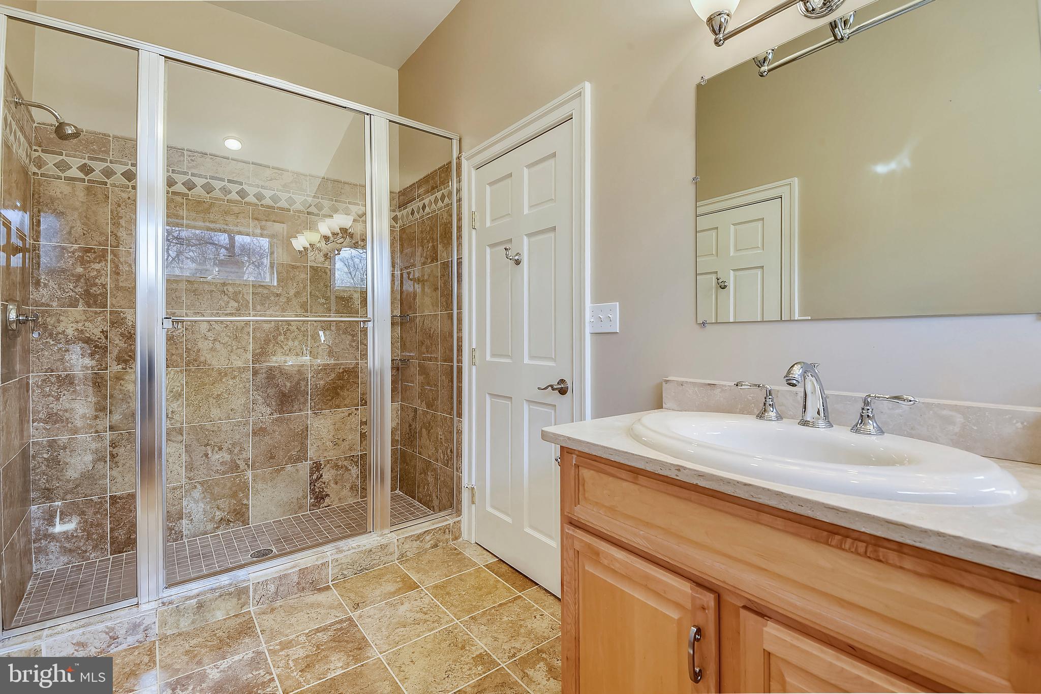 5510 Lambeth Road Bethesda, MD 20814 - Photo 29 of 53 Large shower, double vanity in Jack n Jill