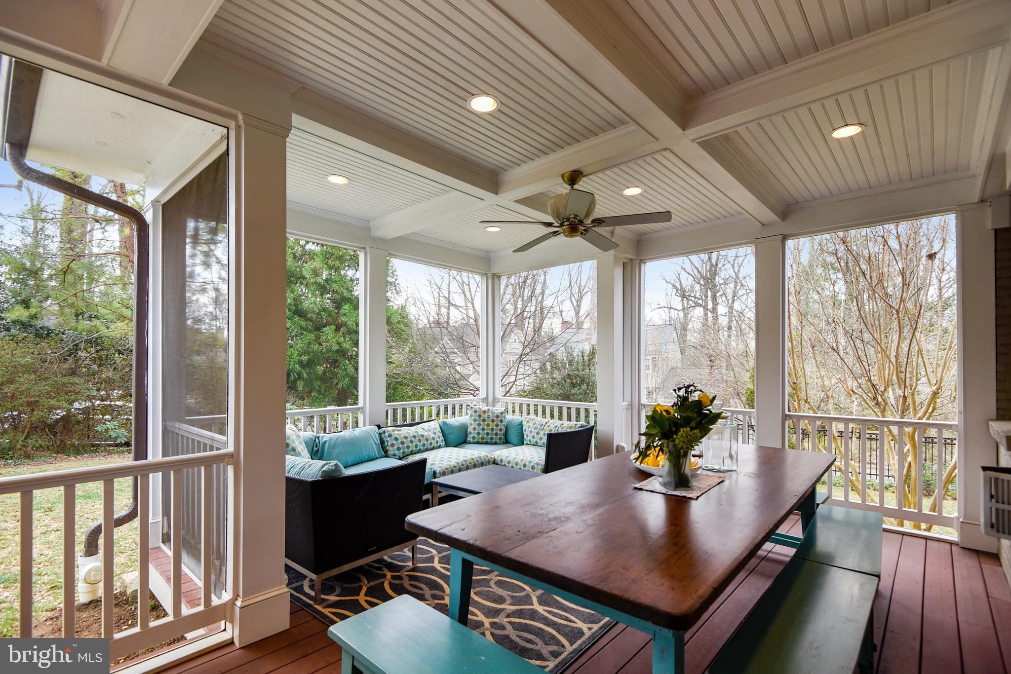 5510 Lambeth Road Bethesda, MD 20814 - Photo 43 of 53 Screened Porch