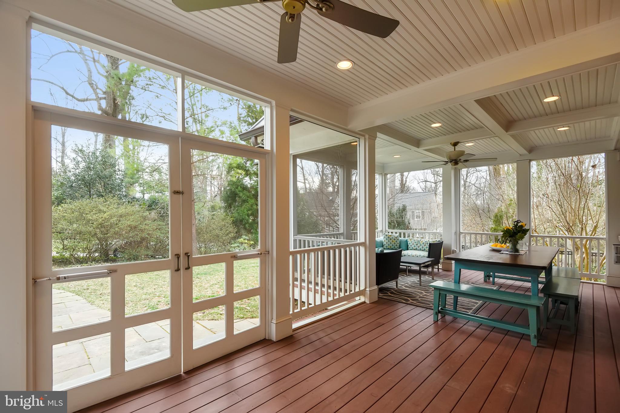 5510 Lambeth Road Bethesda, MD 20814 - Photo 44 of 53 Screened Porch