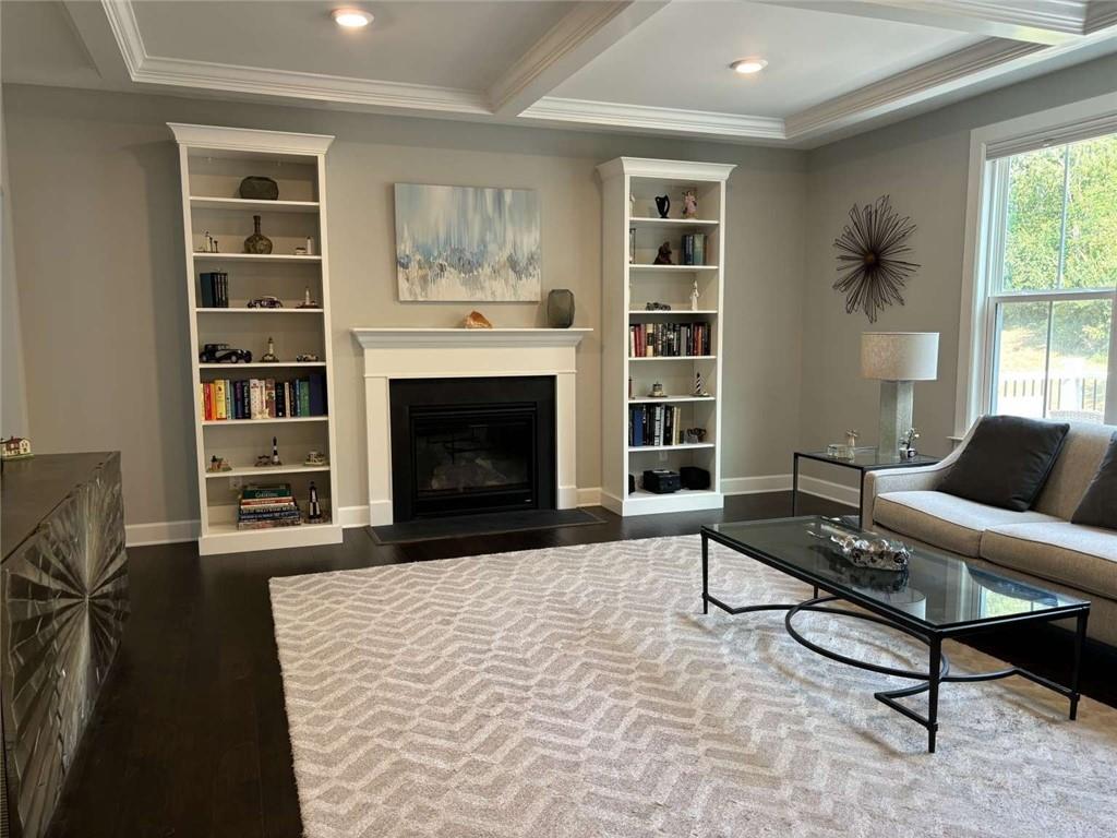 102 Cole Drive McKees Rocks, PA 15136 - Photo 3 of 25 a living room with furniture and a fireplace