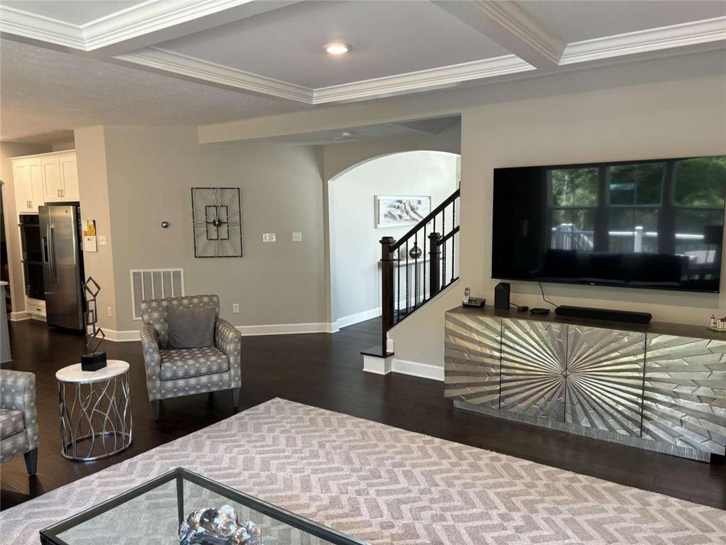 102 Cole Drive McKees Rocks, PA 15136 - Photo 5 of 25 a living room with furniture and a flat screen tv