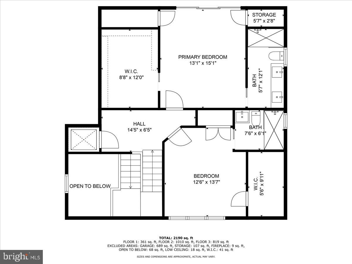 583 Riverside Drive Pasadena, MD 21122 - Photo 53 of 54 2nd level floor plan