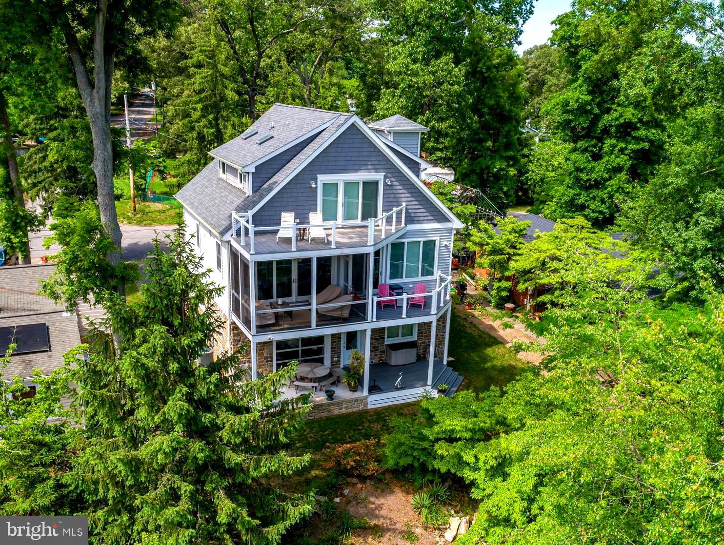 583 Riverside Drive Pasadena, MD 21122 - Photo 45 of 54 Aerial - Water side elevation