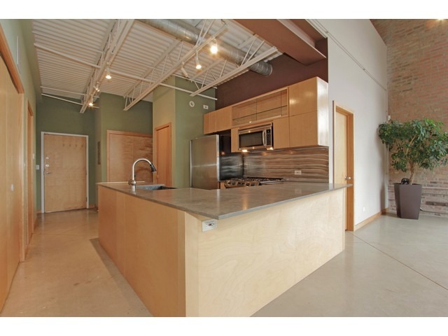 2101 West Rice Street, Unit 301 Chicago, IL 60622 - Photo 5 of 13 a view of a kitchen with a sink