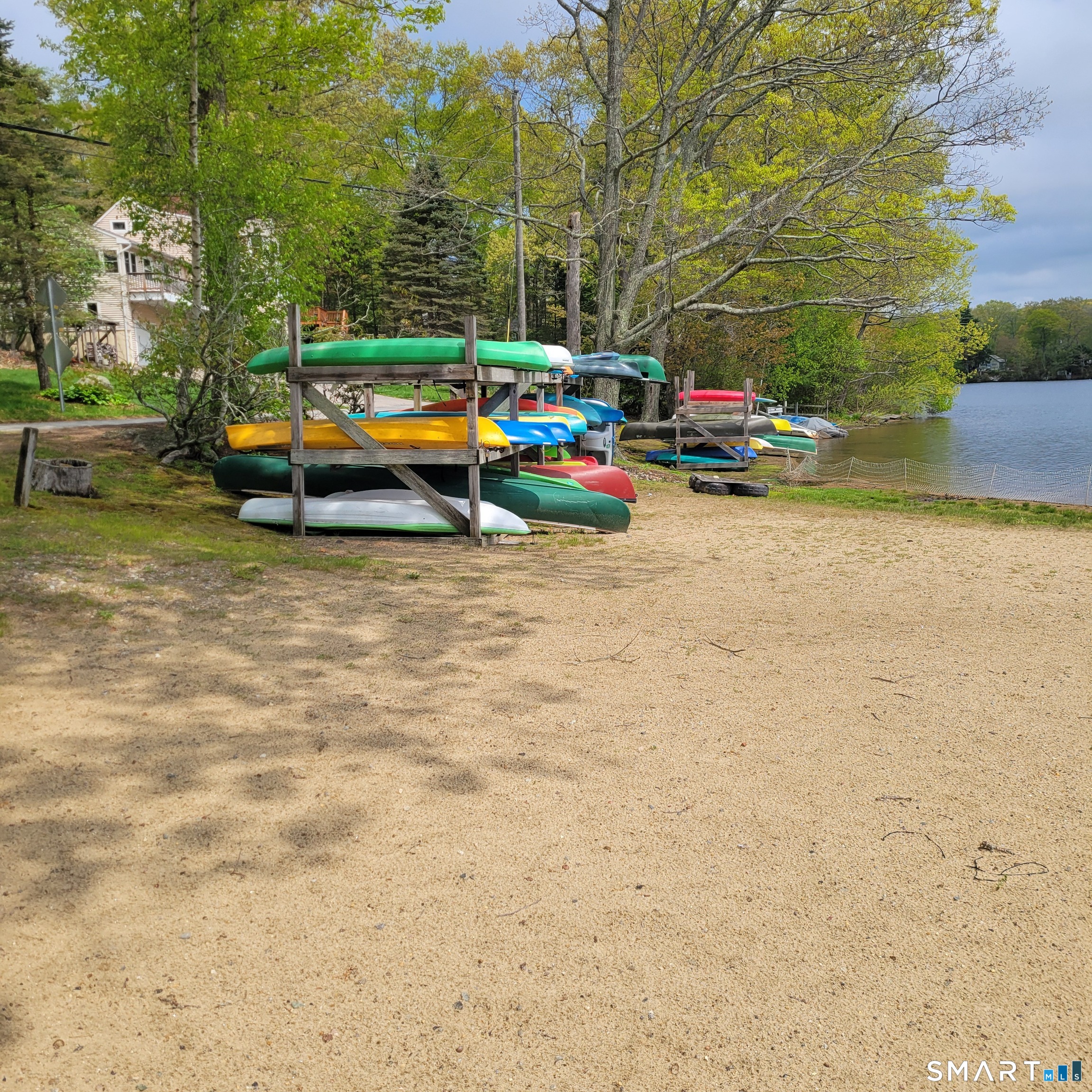 22 Ridgewood Road East Haddam, CT 06415 - Photo 22 of 28 Plenty of kayak and canoe storage at the beaches