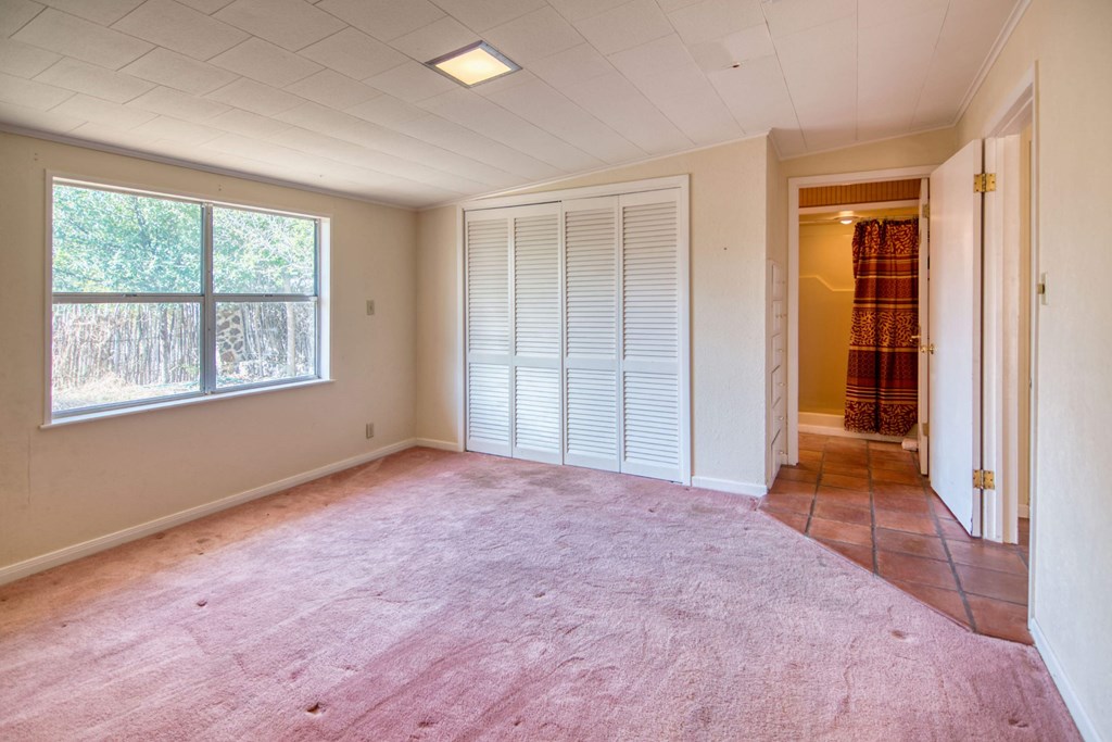 511 East Rainey Street Mason, TX 76856 - Photo 16 of 63 an empty room with windows and closet