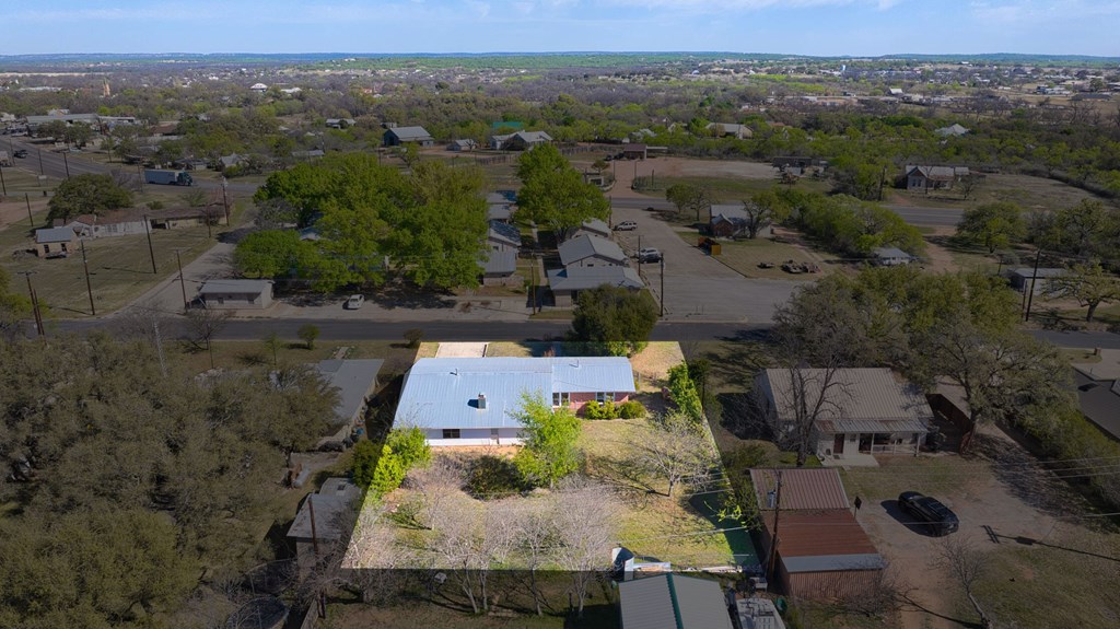 511 East Rainey Street Mason, TX 76856 - Photo 53 of 63 an aerial view of a house with a yard