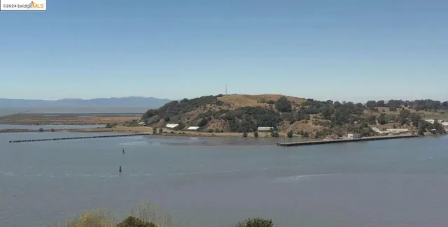 a view of city and ocean