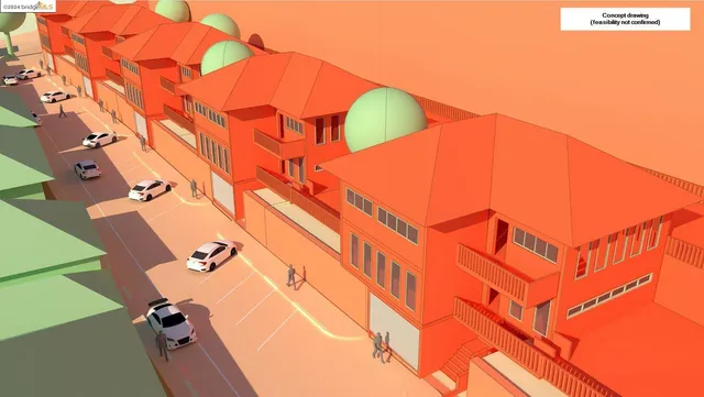 a view of swimming pool with a yard