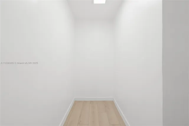 a view of a small space