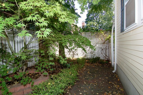 9 Camden Place Cambridge, MA 02138 - Photo 15 of 16 a view of a garden