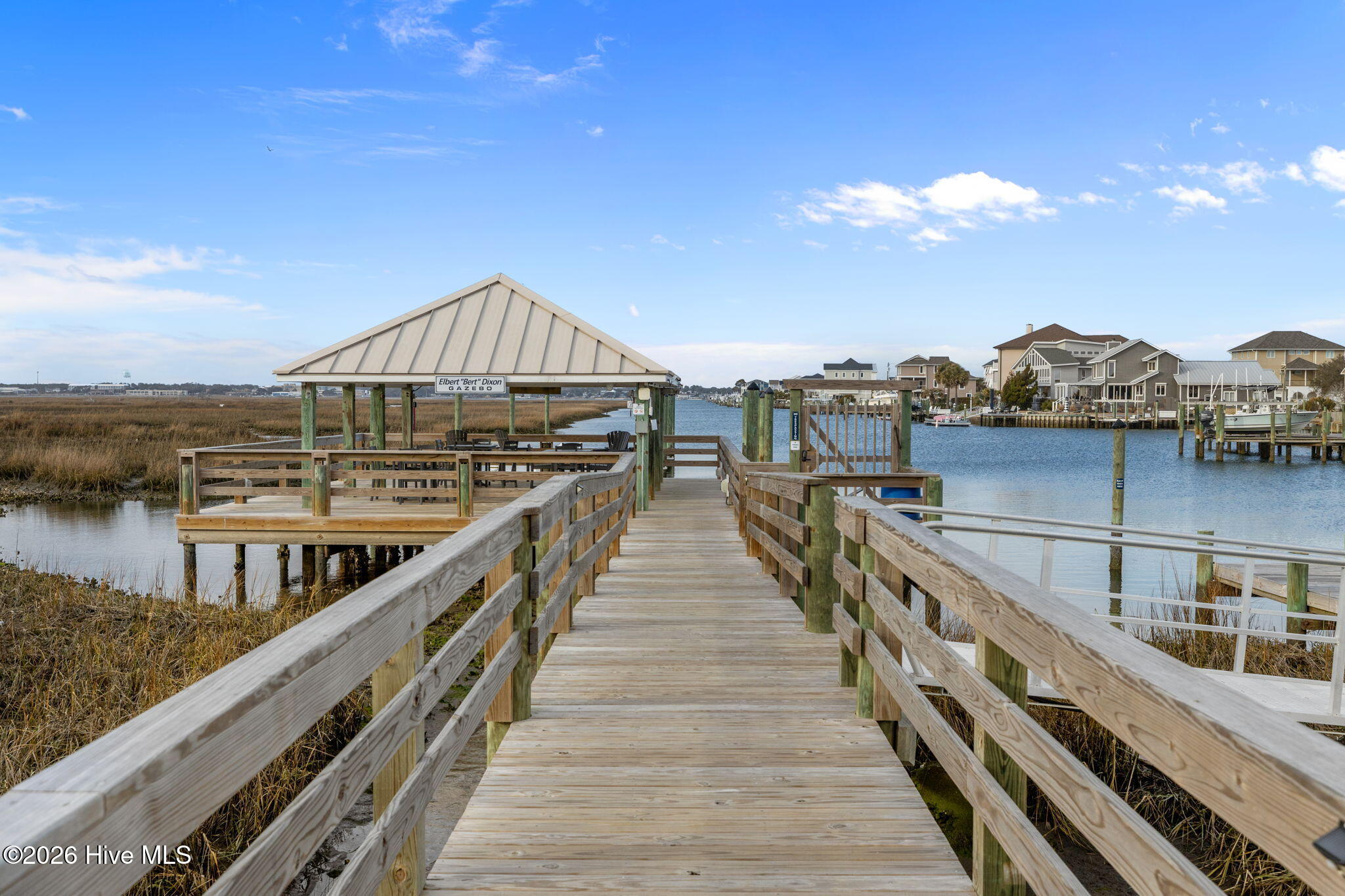 602 West Fort Macon Road, Unit 115 Atlantic Beach, NC 28512 - Photo 18 of 25 Walk way to Gazebo