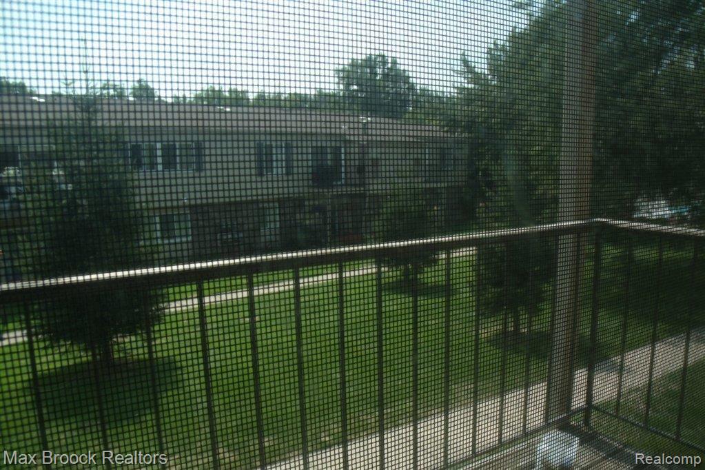 17124 Clinton River Road, Unit 7 Clinton Township, MI 48038 - Photo 11 of 11 Private Balcony Pool to Rt