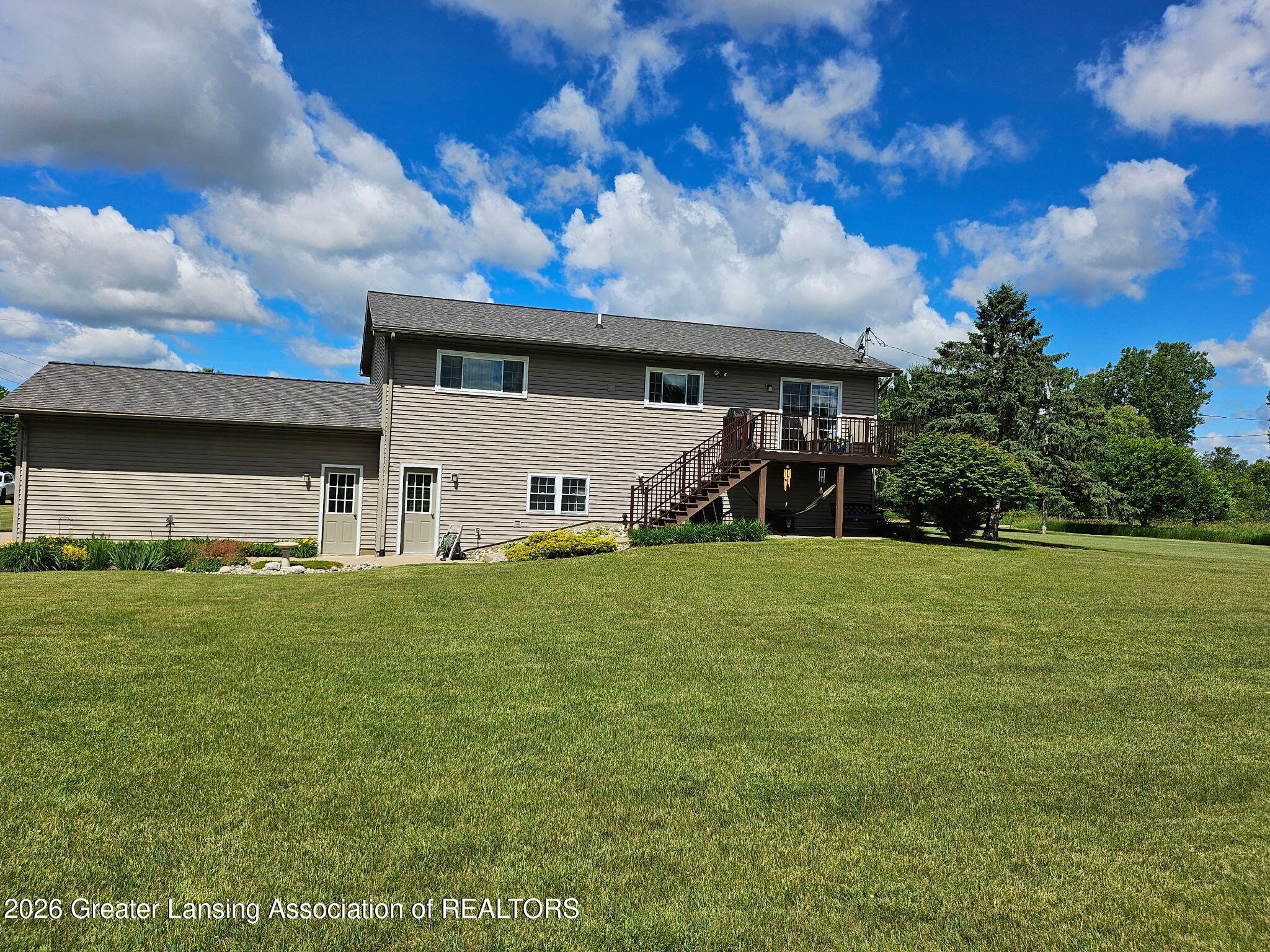 1311 Balcom Road Ovid, MI 48866 - Photo 4 of 27 Back of home