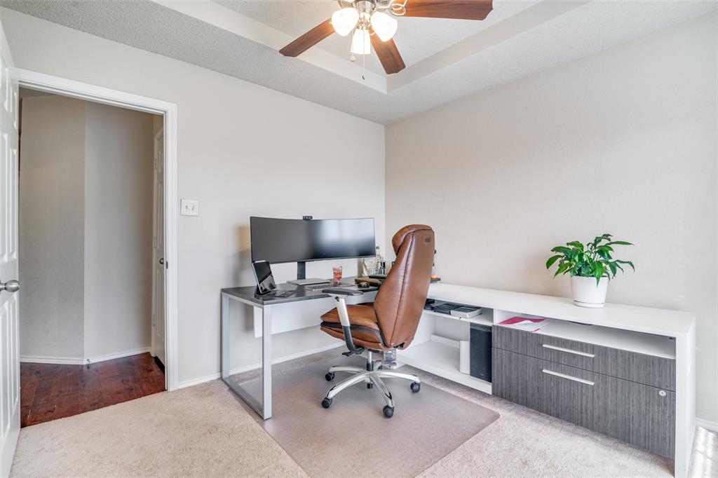 4201 Crystal Lane Garland, TX 75043 - Photo 29 of 33 a view of a workspace with furniture and a window