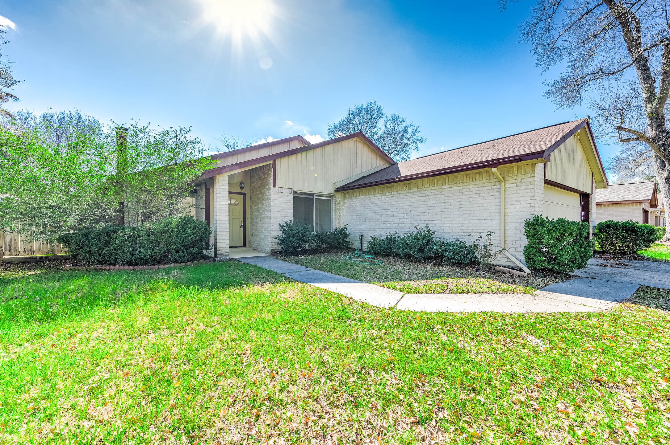 3423 Nutwood Lane Spring, TX 77389 - Photo 2 of 20 a view of a house with a yard and a patio