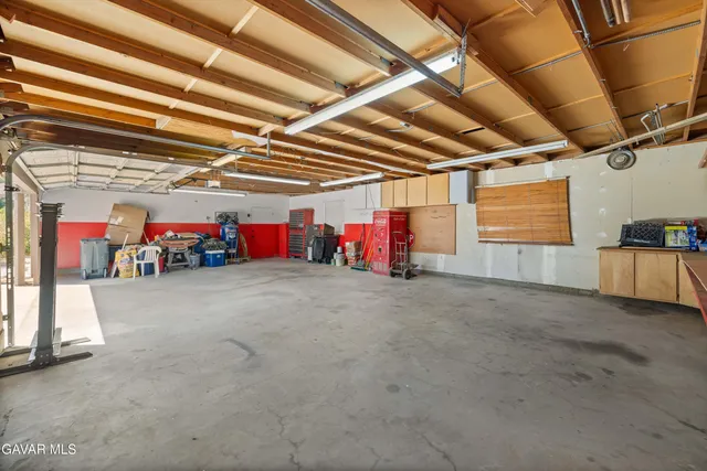 a view of an ocean and a yard