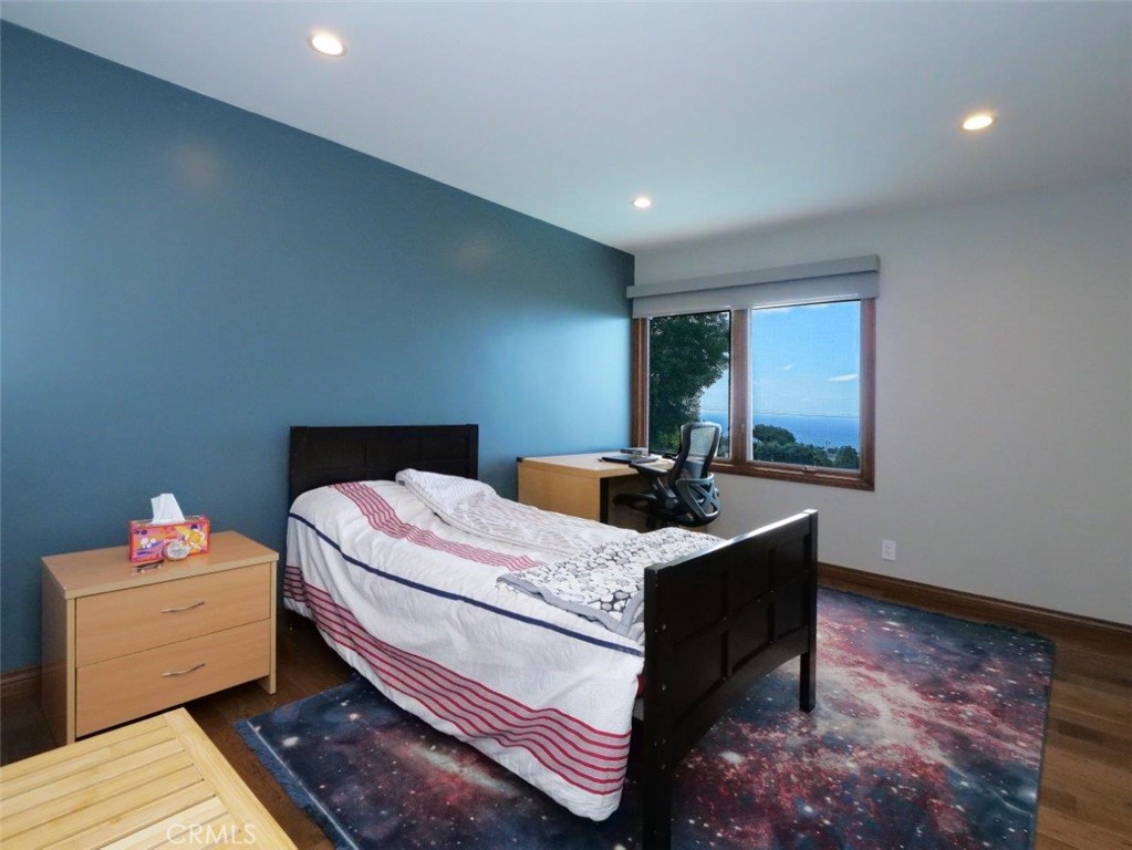 28709 Rothrock Drive Rancho Palos Verdes, CA 90275 - Photo 20 of 38 Bedroom #2 looking out to Ocean View