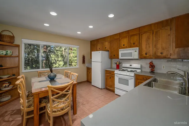 a view of backyard from window