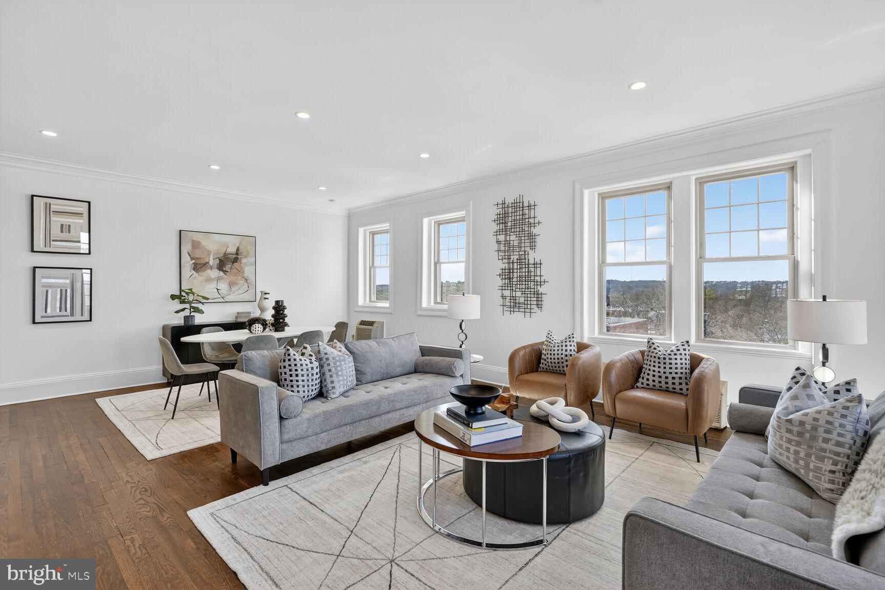 3426 16th Street Northwest, Unit 604 Washington, DC 20010 - Photo 13 of 65 Seamless Flow Throughout