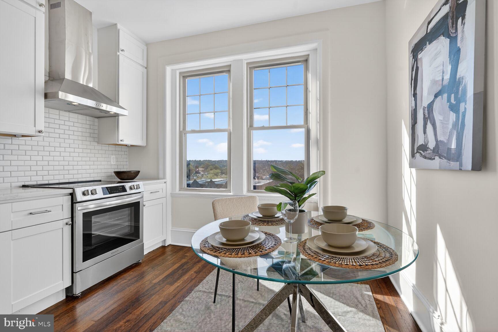 3426 16th Street Northwest, Unit 604 Washington, DC 20010 - Photo 20 of 65 Table Space With A View