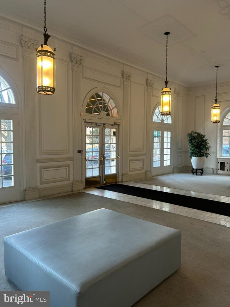 3426 16th Street Northwest, Unit 604 Washington, DC 20010 - Photo 2 of 2 Elegant entryway with classic architecture.
