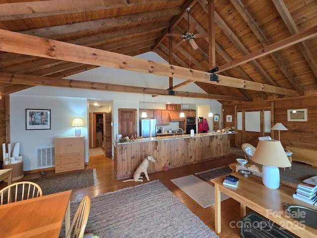 a outdoor living space with furniture