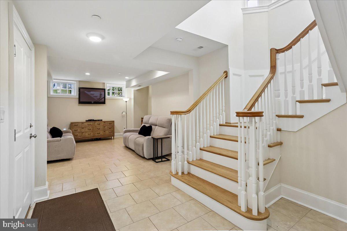 7800 Radnor Road Bethesda, MD 20817 - Photo 62 of 82 Lower Level Stairs