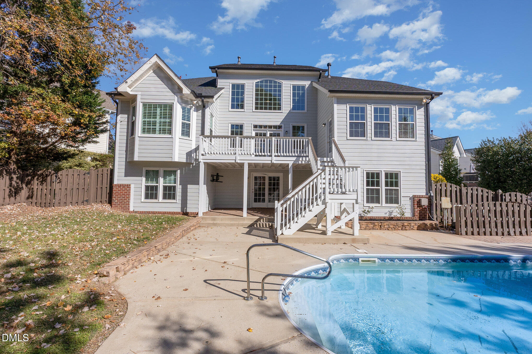 9113 Mission Hills Court Raleigh, NC 27617 - Photo 4 of 36 a view of a house with backyard and sitting area