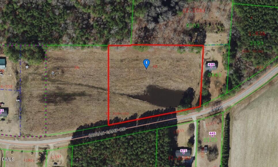 478 Indian Camp Rd - GIS Ortho Map